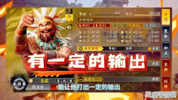 三国志战略版深度攻略孟获最强阵容搭配解析，征服战场的野性力量！