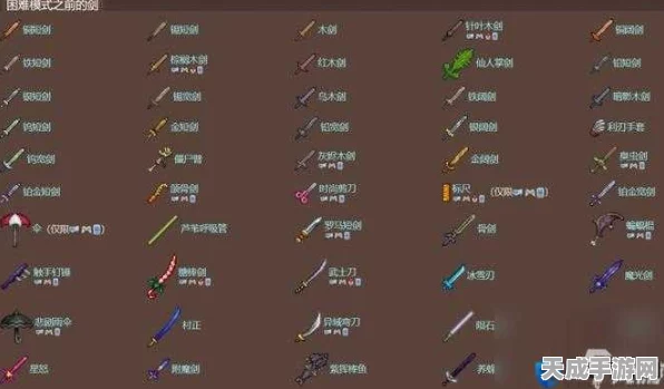 泰拉瑞亚神兵揭秘，迅捷剑为何独步江湖，成为速度之巅？