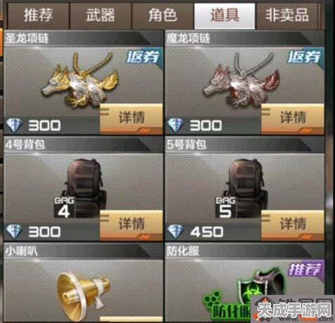 穿越火线手游，揭秘圣龙项链的神秘属性与实战应用