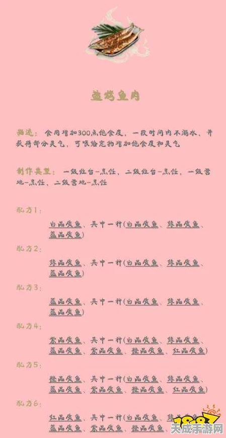 妄想山海，酸甜鱼块食谱大揭秘，烹饪大赛赢取珍稀道具！