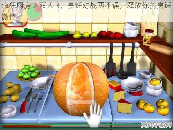 疯狂厨房2双人3，欢乐协作，轻松烹饪的休闲盛宴