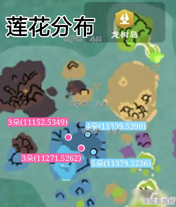 探秘龙树岛，创造与魔法元素分布全攻略，解锁隐藏宝藏！
