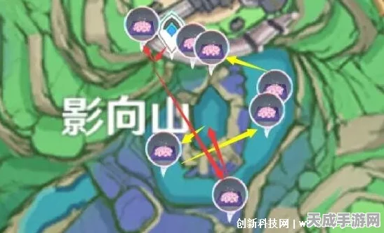 原神深度攻略，绯樱绣球采集大赛路线全解析，梦幻之花等你摘！