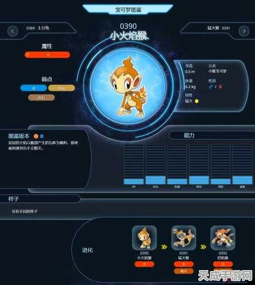 口袋妖怪复刻，猛火猴实力解析与竞技表现全揭秘