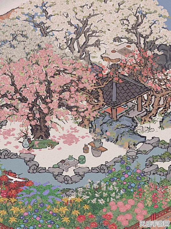 江南百景图春意盎然，芳洲活动全攻略，赢取限定春景装饰