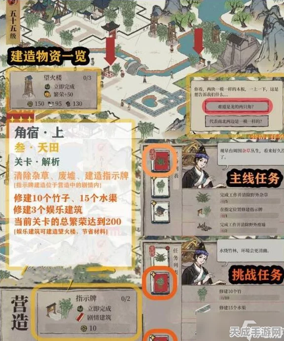 江南百景图角宿上天田，绝美布局攻略大揭秘！