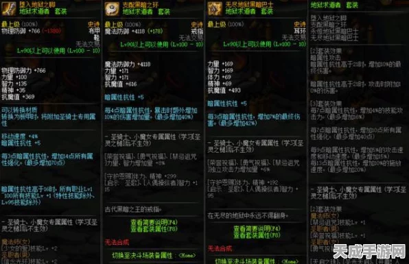 DNF掌控者套装深度解析，属性、搭配与实战效果全揭秘