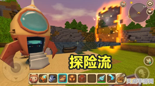 迷你世界探险指南，无传送卷轴也能轻松归家秘籍