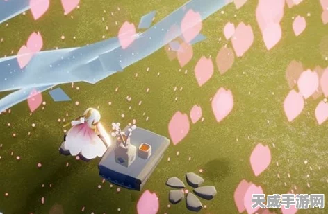 樱花秘境解锁新篇，光遇樱花斗篷先祖全攻略揭秘