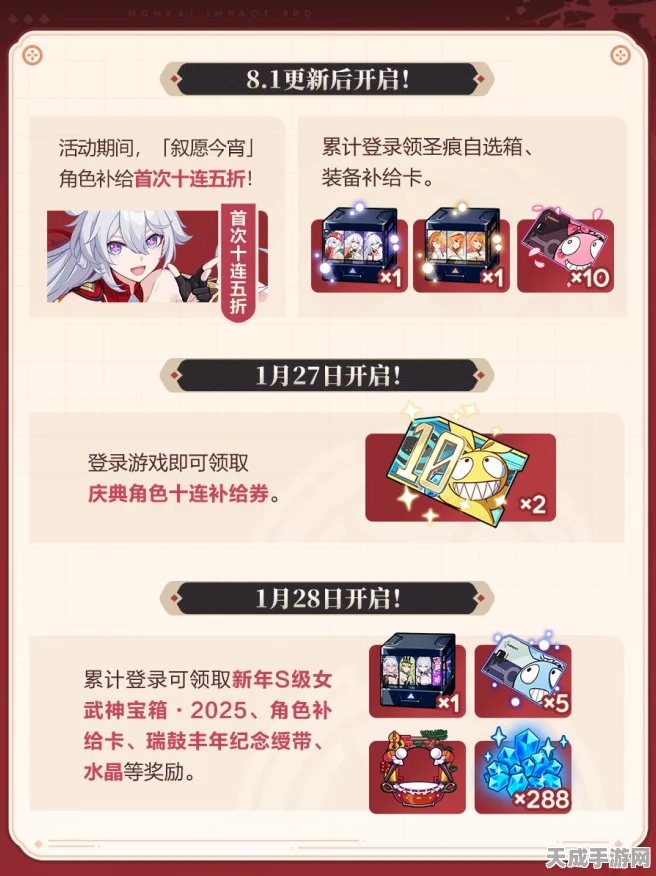 崩坏3新春庆典大揭秘，累消活动全攻略与豪华奖励独家解析