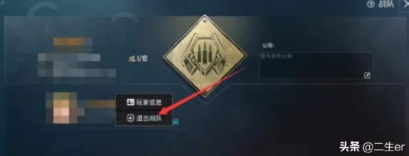 和平精英战队退出指南，轻松掌握，无缝离队技巧