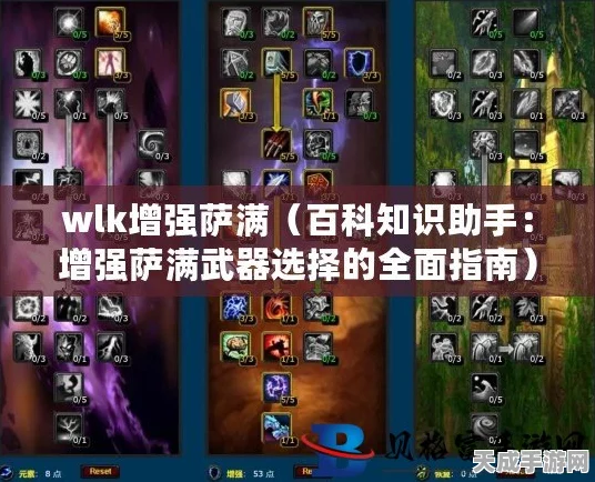 WLK怀旧服，增强萨满极品装备大揭秘，打造无敌战斗力！