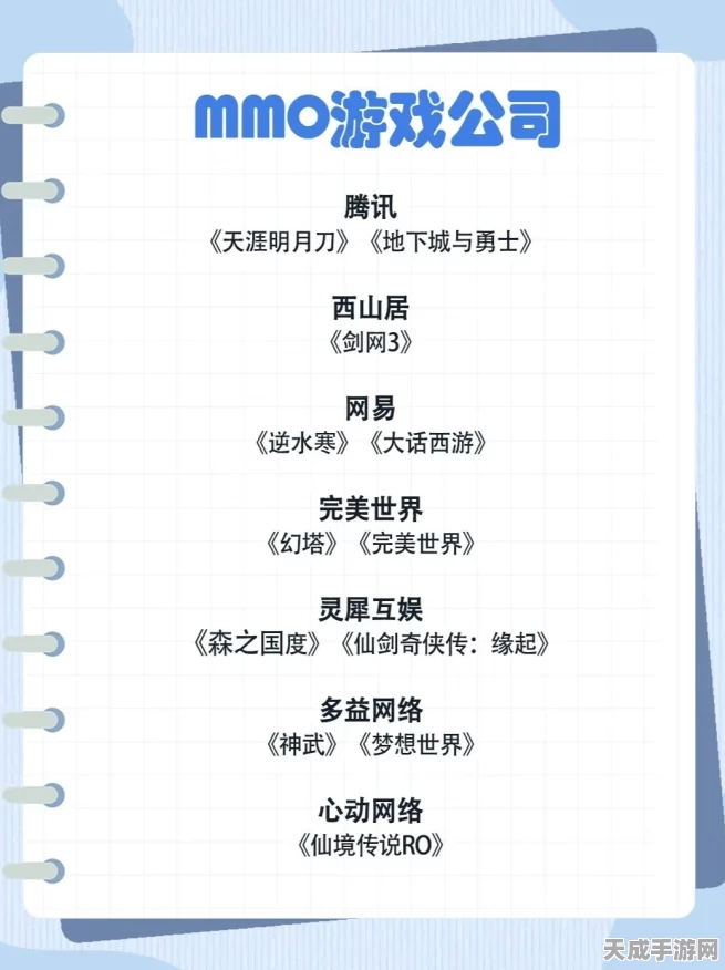 探寻剑灵手游替代品，热门MMORPG手游大盘点