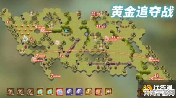 剑与远征，揭秘黄金追夺战高效通关策略与实战技巧