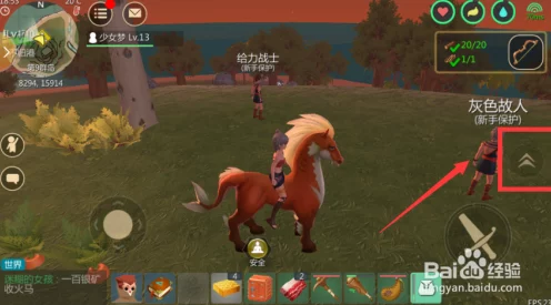 手游攻略，掌握驯服火马魔法，征服创造与魔法中的熊熊烈焰马
