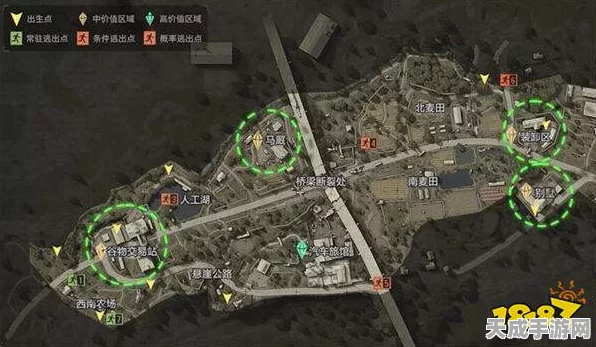 暗区突围农场地图全攻略，揭秘物资分布，解锁无尽宝藏的秘密通道