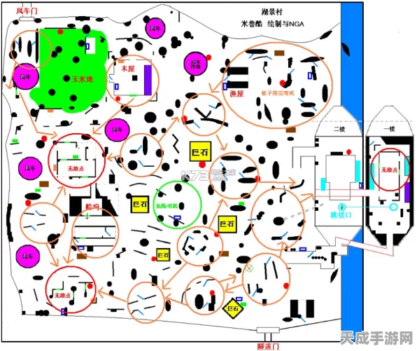 揭秘第五人格游乐场地图全貌，布局策略与隐藏彩蛋