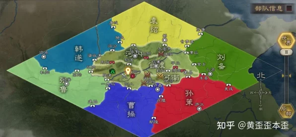 三国志·战略版，揭秘官渡之战割据卡包珍稀武将与战术布局