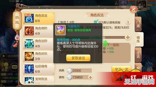 诛仙手游深度攻略，揭秘洗练符与洗练丹的高效获取途径