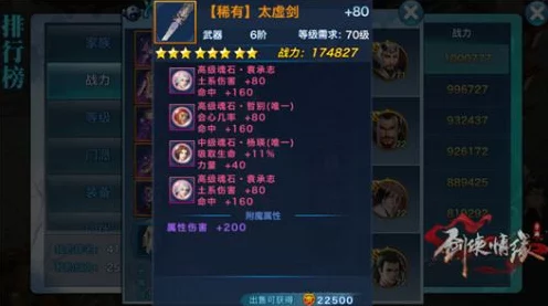 剑侠情缘手游，金兀术魂石深度剖析，属性优劣全解析