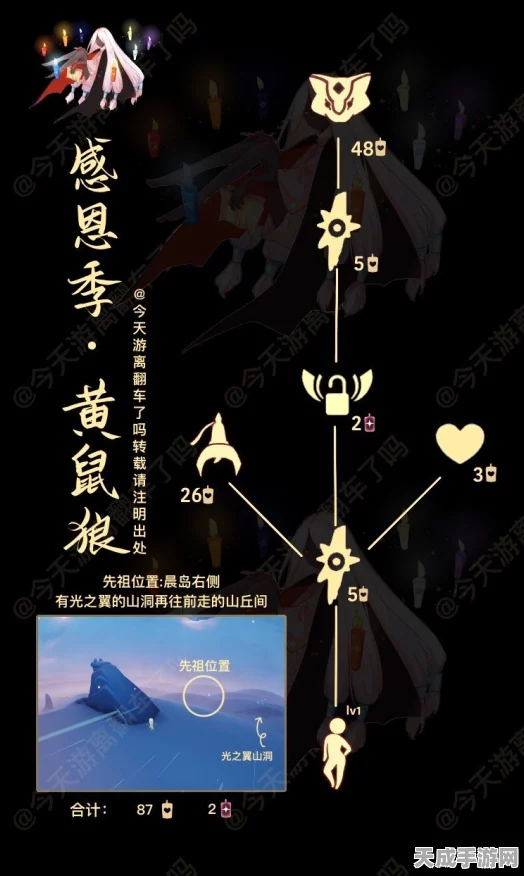 光遇黄鼠狼面具先祖探寻指南，精准定位与高效攻略揭秘