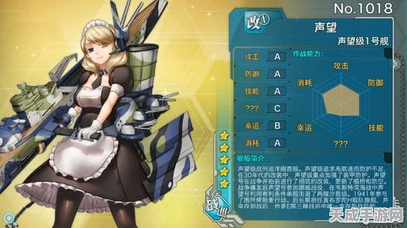 战舰少女R，声望角色震撼重塑，解锁等级与改造细节全揭秘