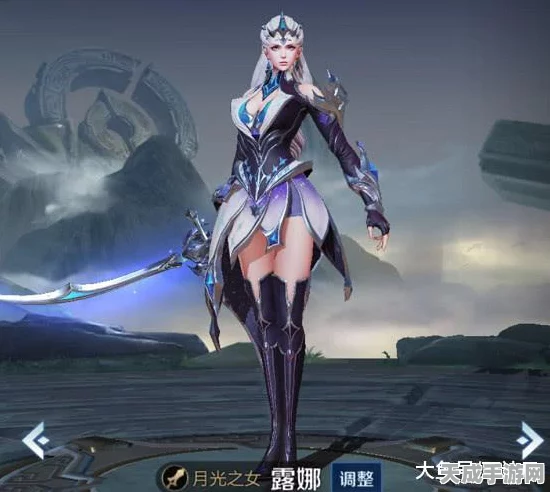 露娜皮肤大比拼，王者荣耀中哪款才是你的战斗女神之选？