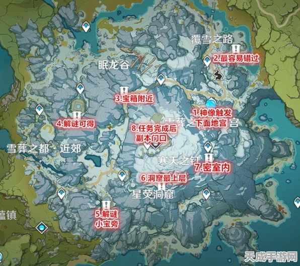原神雪葬之都近郊深度解密，文字墙谜题与压力机关破解全攻略