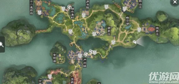 楚留香手游深度揭秘，NPC原随云藏身地图全攻略，探寻江湖未解之谜