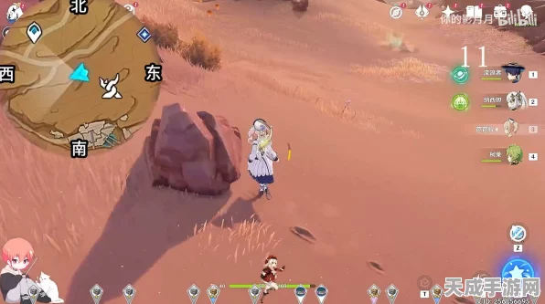 原神千壑沙地火把解谜全攻略，揭秘第10个火把，解锁沙漠深处的终极宝藏