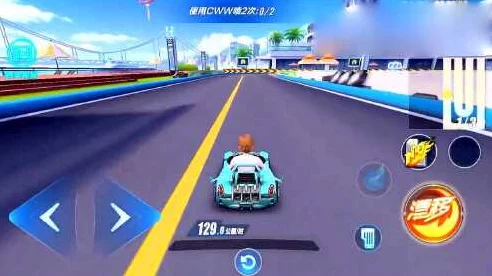 QQ飞车手游，掌握CWW喷加速绝技，赛道称霸不是梦！