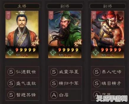 三国志战略版，揭秘十大五星神将荣耀榜单，策略对决再升级！