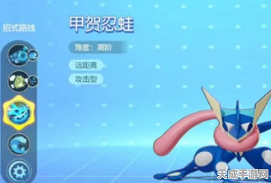 宝可梦大集结，甲贺忍蛙顶尖对战装备搭配攻略