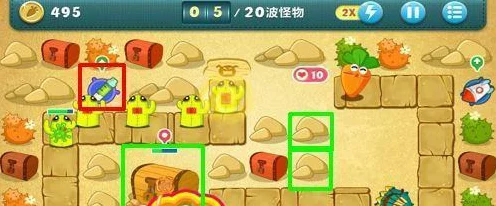 保卫萝卜迅玩版攻略揭秘，61关防守萝卜必胜策略全解析