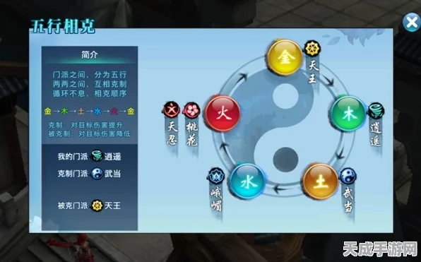 剑侠情缘手游，揭秘门派五行系统，探索武学奥秘与竞技新篇章