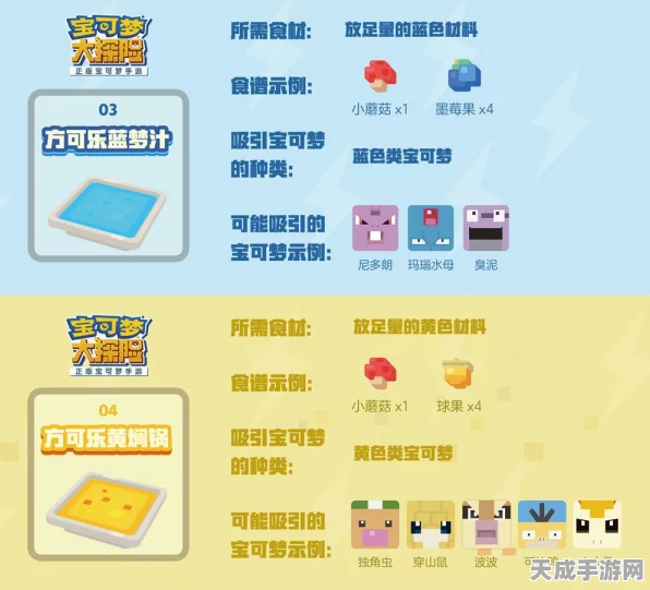 独家揭秘！宝可梦大探险，尼多朗高效吸引食谱大公开
