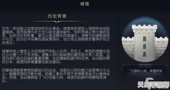 文明7深度揭秘，诺曼城堡主楼战略价值全解析