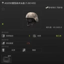暗区突围03战术头盔深度评测，实战属性与性价比分析