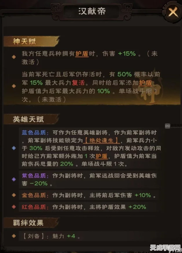 手游新霸主？城主天下汉献帝强度深度剖析及实战攻略