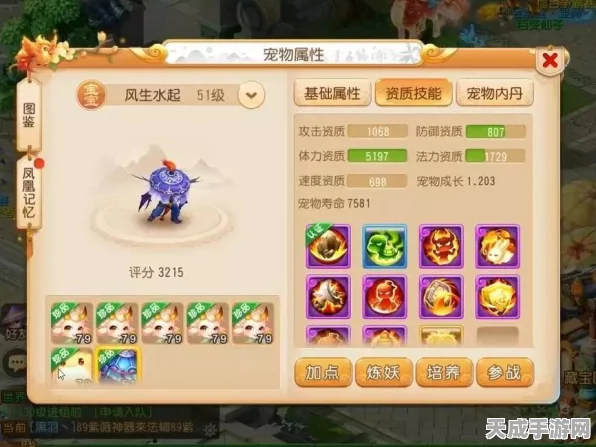 梦幻西游手游，宠物快速升级全攻略，打造你的战斗伙伴！