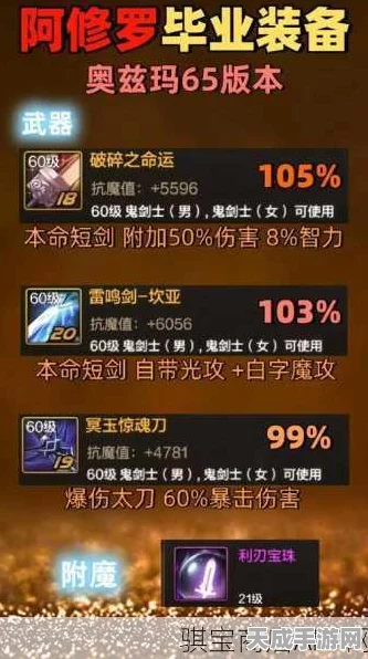 DNF手游阿修罗装备揭秘，黑珍珠是否为必备之选？