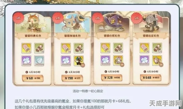 森之国度，解锁顶级战力！金猫选择全攻略