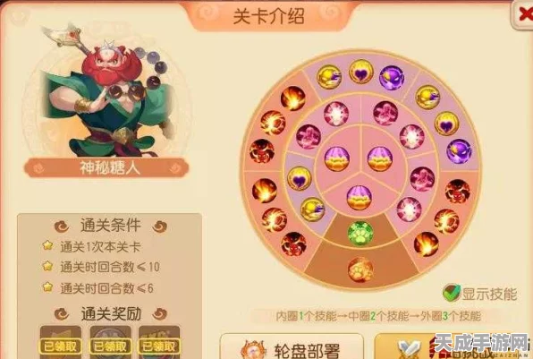 梦幻西游手游，糖人轮盘战第一章全攻略，新手必备技巧与实战解析
