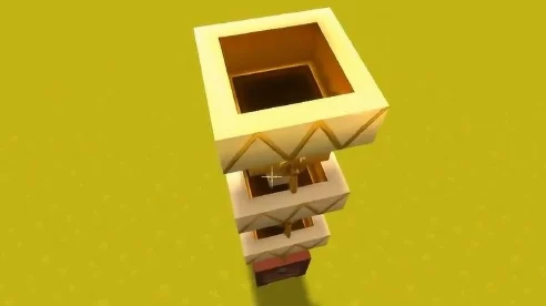 迷你世界创意工坊，揭秘漏斗隐藏宝箱制作秘籍，打造神秘宝藏室！