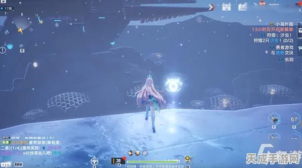 幻塔雪鹃采集全攻略，恩利尔堡垒与沃兰雪原精准定位