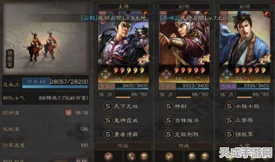 三国志战略版巅峰对决，揭秘T0级无解阵容搭配策略