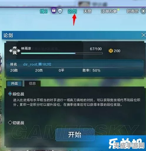 天涯明月刀PVP深度解析，实战技巧与竞技场制胜策略