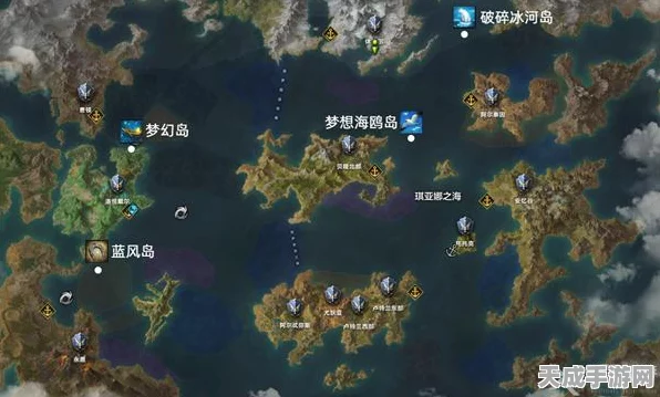 命运方舟，揭秘地图奥秘，探索未知世界的极致体验