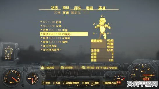 辐射4秘籍大公开，解锁永久隐身BUG实战攻略