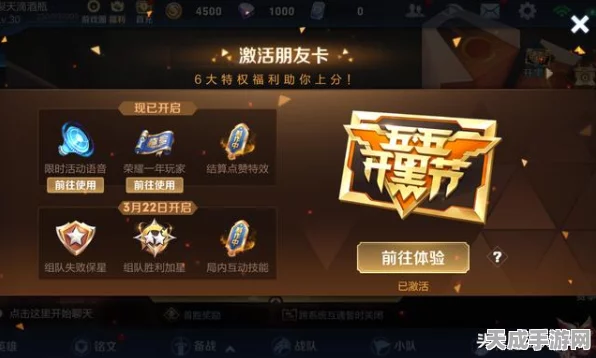 王者荣耀好友卡，解锁亲密互动与专属福利的钥匙